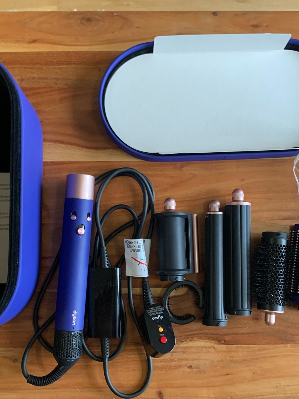 Like new, Dyson Airwrap Complete Long – Special Edition in Vinca Blue/Rose